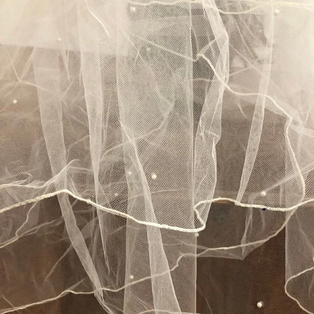 Handmade bridal veil